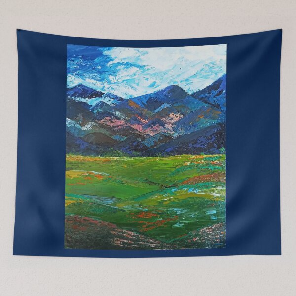 Item preview, distant mountain designed and sold by reyhanartstudio.