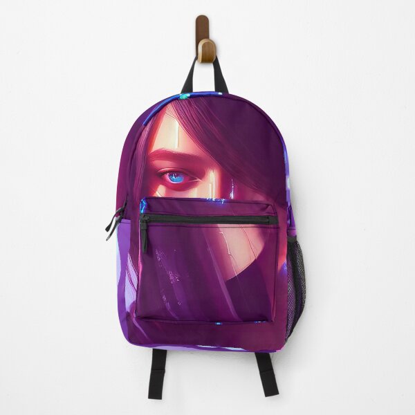 Item preview, Pretty cyberpunk girl designed and sold by Ai-Collect-Art.