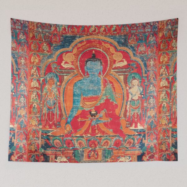 Item preview, Mandala 140 Blue Medicine Buddha designed and sold by GuyBlank.