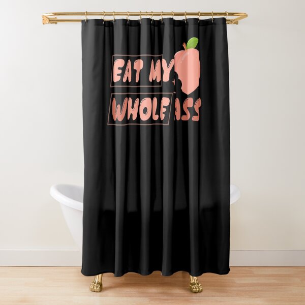 Butt Shower Curtain, Feminist Bath Curtains, Body Positive, Funny