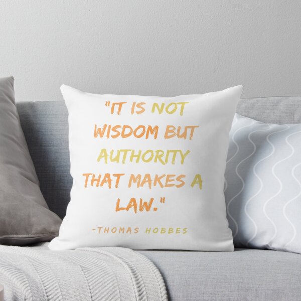 Item preview, Thomas Hobbes Quote designed and sold by BBellShop.