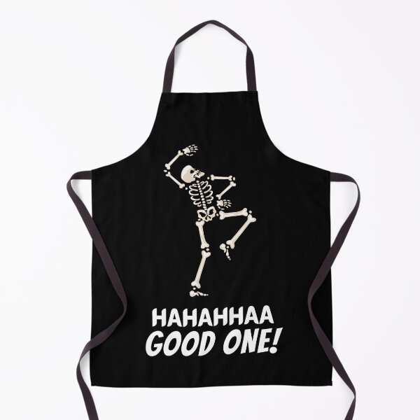 Item preview, Haha Good One! Funny Laughing Skeleton Joke designed and sold by hiunlimit.