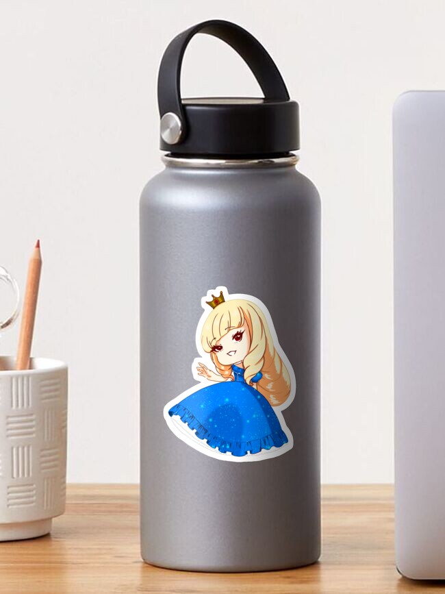 Thumbnail 1 of 3, Sticker, Chibi Sparkling Princess designed and sold by Hawa777ARTS.