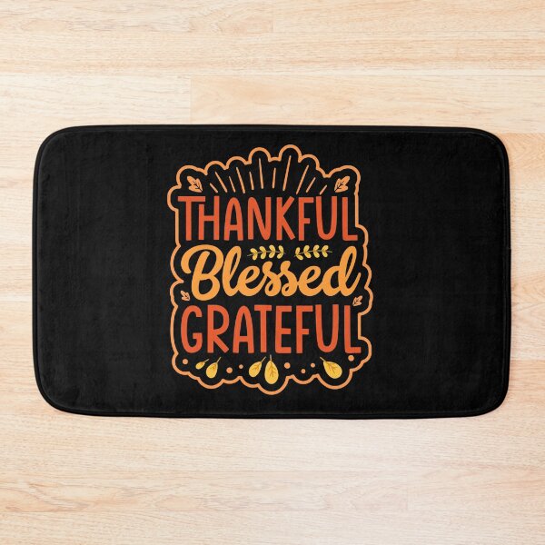 Item preview, Thankful Blessed Grateful designed and sold by fejoa.