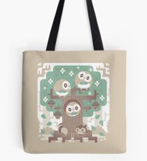 Wood Owl Woods Tote Bag