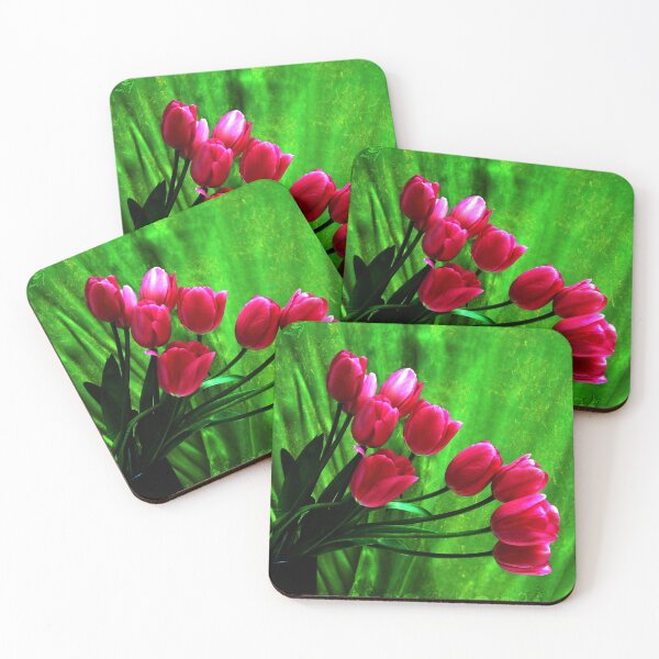 In the Pink Coasters (Set of 4)