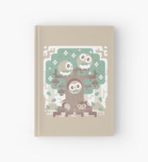Holz Eule Holz Notizbuch