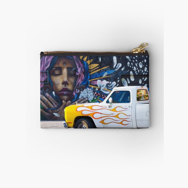 Item preview, Wynwood Walls Miami Truck with Flames designed and sold by JenniferDawn.