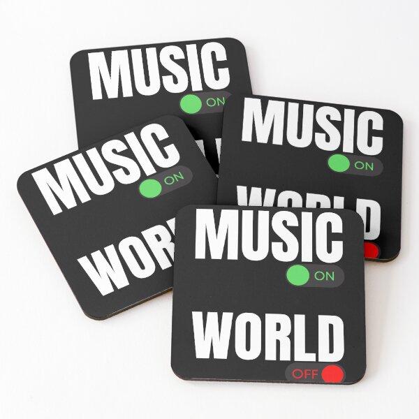 Item preview, music on world off designed and sold by SwifTech.