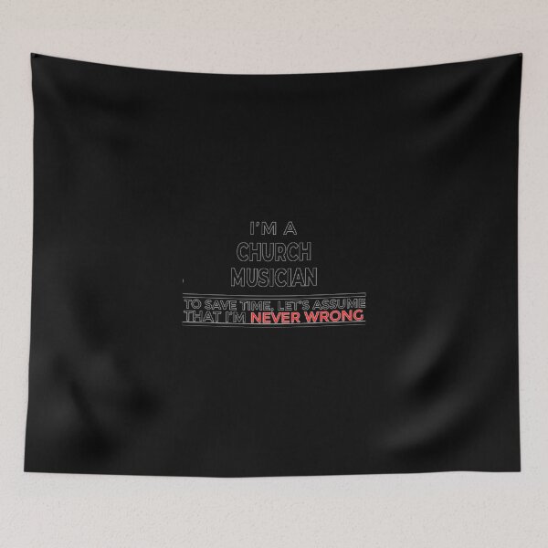 Item preview, Church Musician Present Gift For Friends And Family Lightweight Hoodie designed and sold by Mumbleshawkins.