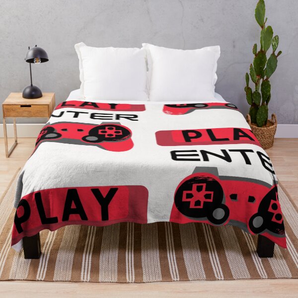 Item preview, Play to Enter - Red and Black Console Crimes on White designed and sold by RnssncCo.