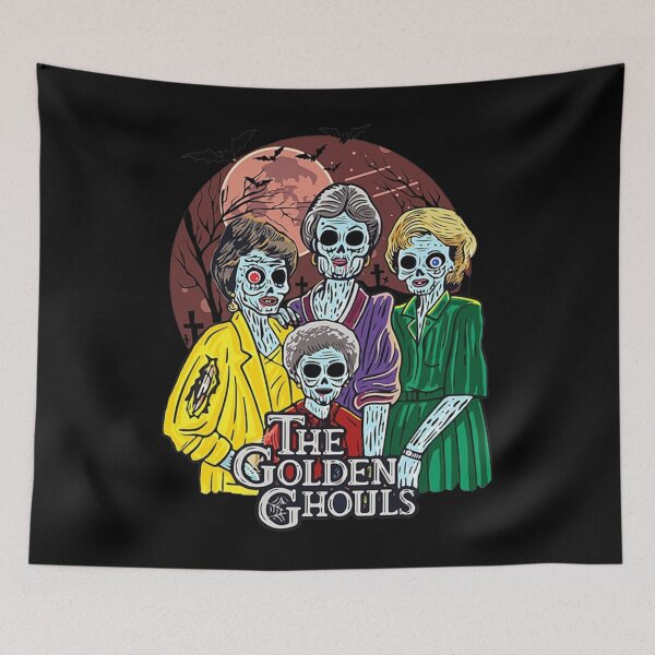 Item preview, GIRLS GOLDEN GHOULS HALLOWEEN designed and sold by hardrhubarb1587.