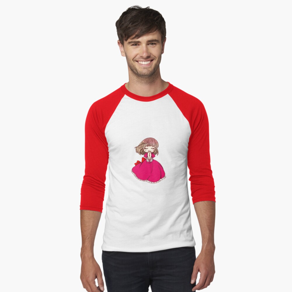 Item preview, Baseball ¾ Sleeve T-Shirt designed and sold by Hawa777ARTS.