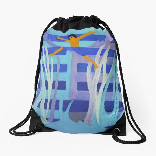 Hexagram 4: MĆŖng (Youthful Folly) Drawstring Bag