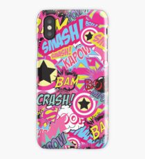 Comic Freak (Pink) iPhone Case