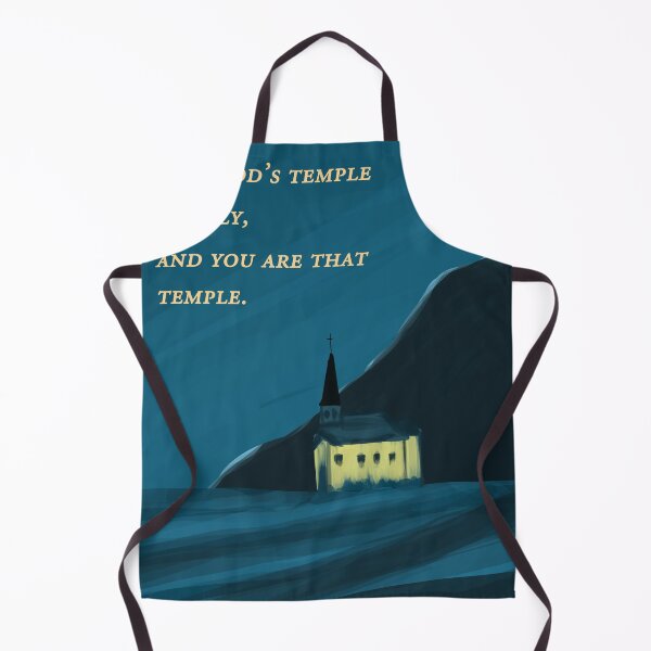 Item preview, You are God's temple | Christian bible verse artprint designed and sold by Leafy Impressions.