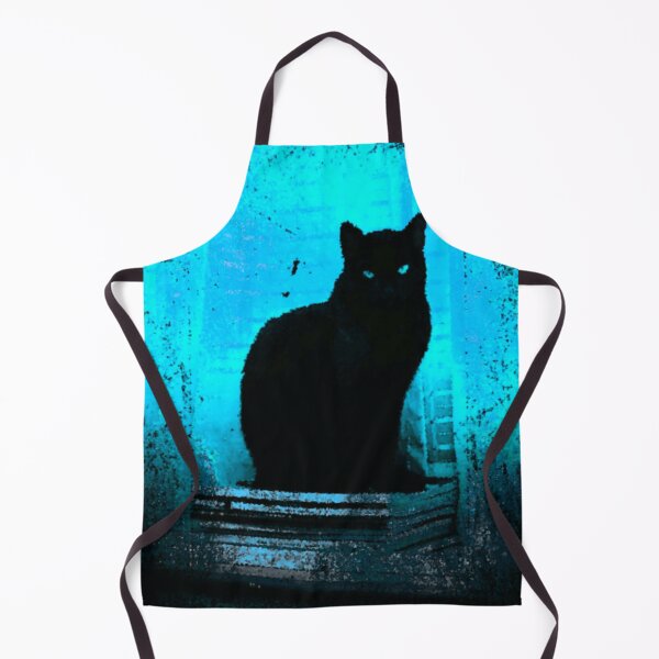 Item preview, Black Cat on a Pedestal designed and sold by TotallyRetroArt.