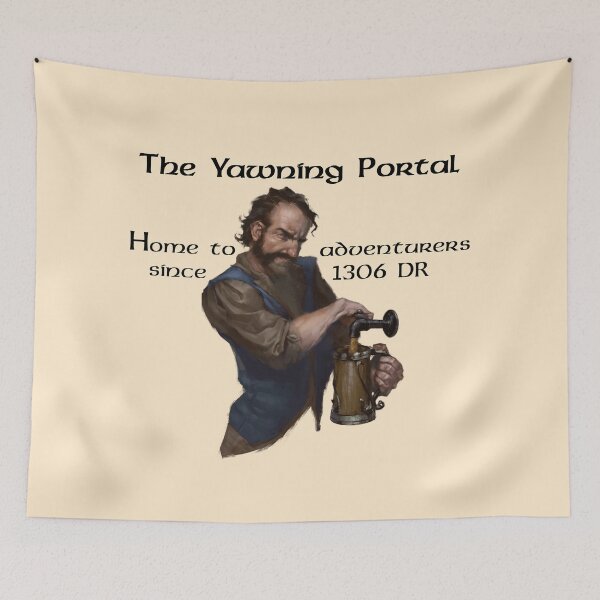 Item preview, The Yawning Portal designed and sold by wolfofthenorth.