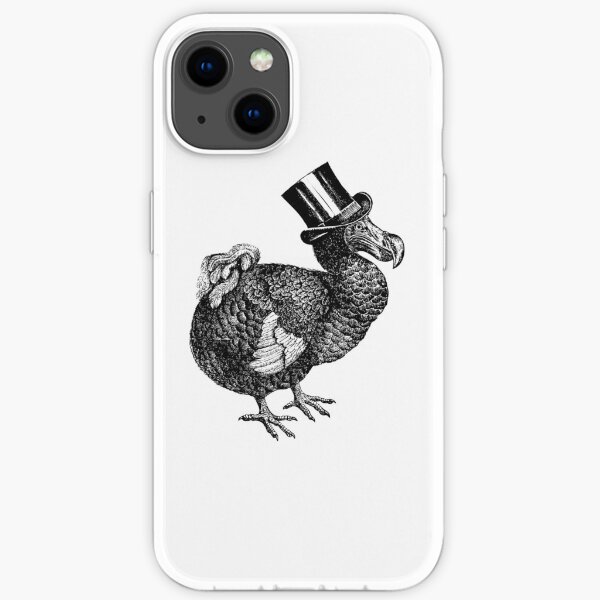 Mr Dodo | Vintage Dodos | Black and White | iPhone Soft Case
