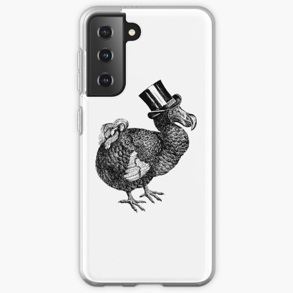 Mr Dodo | Vintage Dodos | Black and White | Samsung Galaxy Soft Case