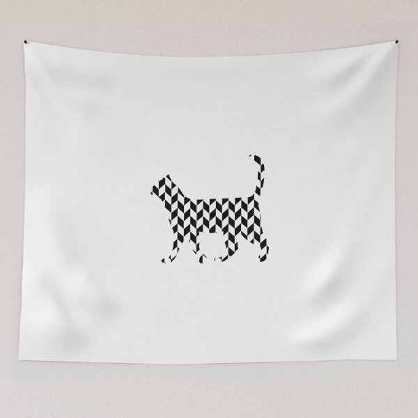 Item preview, cat with black and white straps designed and sold by Elfinsarts17.