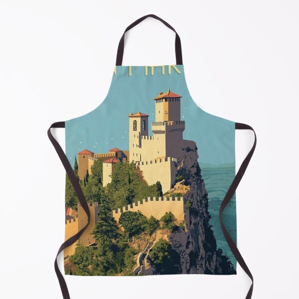 Item preview, Vintage Travel San Marino The Smallest Country Poster designed and sold by manuelhans.