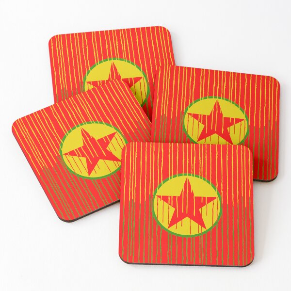 Item preview, PKK Flag  designed and sold by KurdishShops.