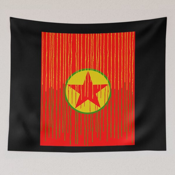 Item preview, PKK Flag  designed and sold by KurdishShops.