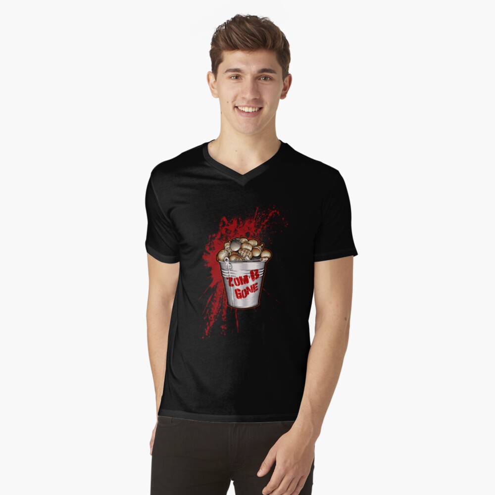 Item preview, V-Neck T-Shirt designed and sold by jabwai.