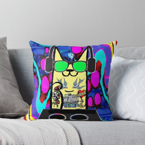 Item preview, tattoo graffiti dance cat 12 designed and sold by LoEndT-Shirts.