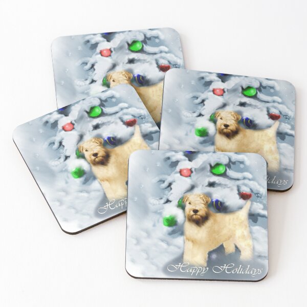 Item preview, Soft Coated Wheaten Terrier Christmas Gifts designed and sold by springdaleshops.