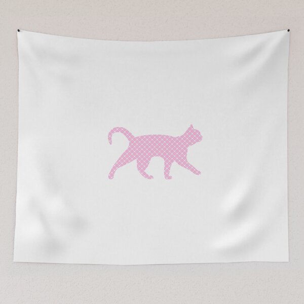 Item preview, cat in pink  designed and sold by Elfinsarts17.