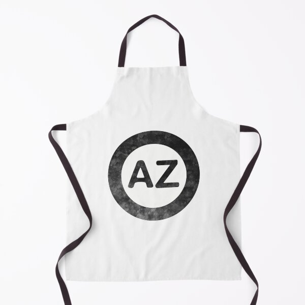 Item preview, Arizona AZ distressed black and white circle designed and sold by Krista Robertson.