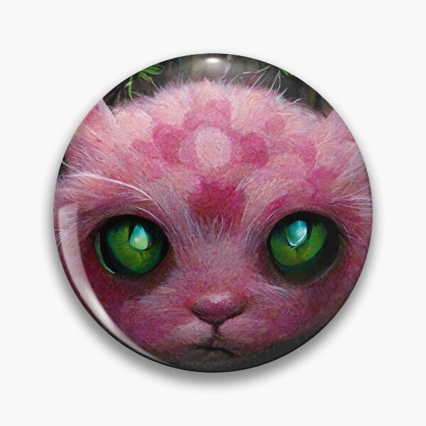 Item preview, Pink forest cat designed and sold by KreaKat.