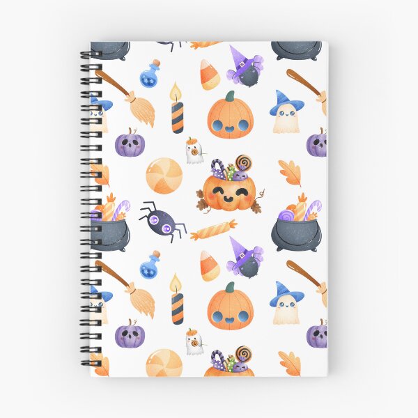 Item preview, Happy Halloween seamless white designed and sold by NUDIDUDITHAI.