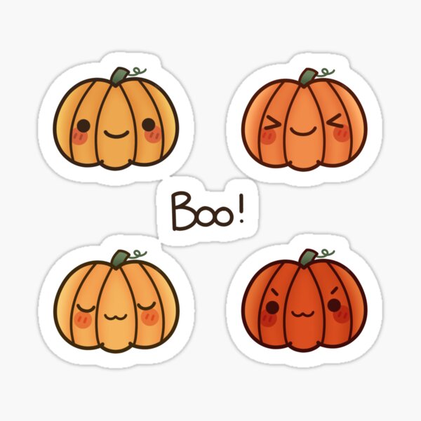 Pumpkin cuties! Sticker