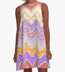 Clemson Floral Pattern Gameday Dress A-Line Dress