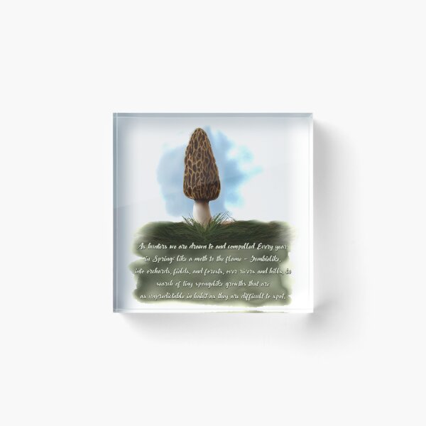 Item preview, The Morel Mushroom Hunter designed and sold by stranger636.