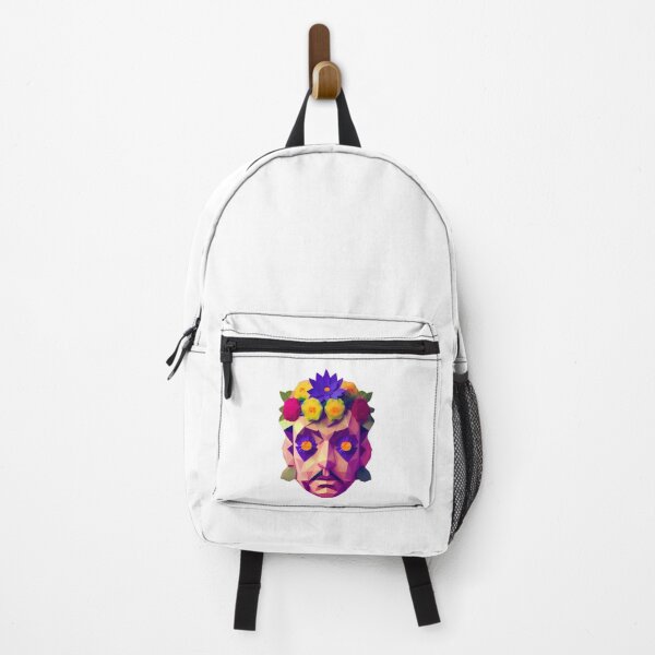 Item preview, Flower Face With Moustache designed and sold by PolygonXYZ.