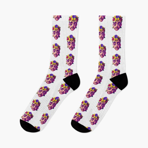 Item preview, Flower Face With Moustache designed and sold by PolygonXYZ.