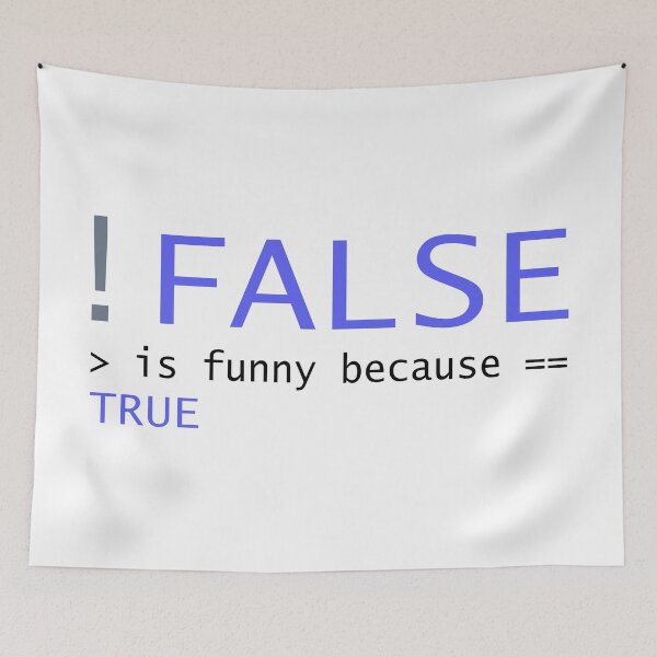 Item preview, !FALSE == TRUE - Funny statistics designed and sold by Groenendijk.