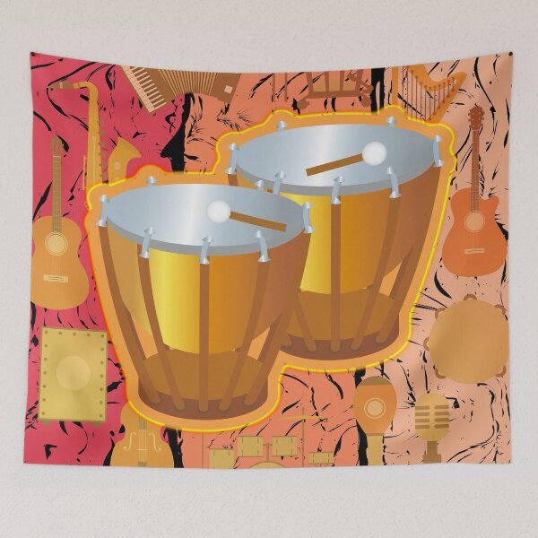 Item preview, Vintage Timpani designed and sold by my-green-gecko.