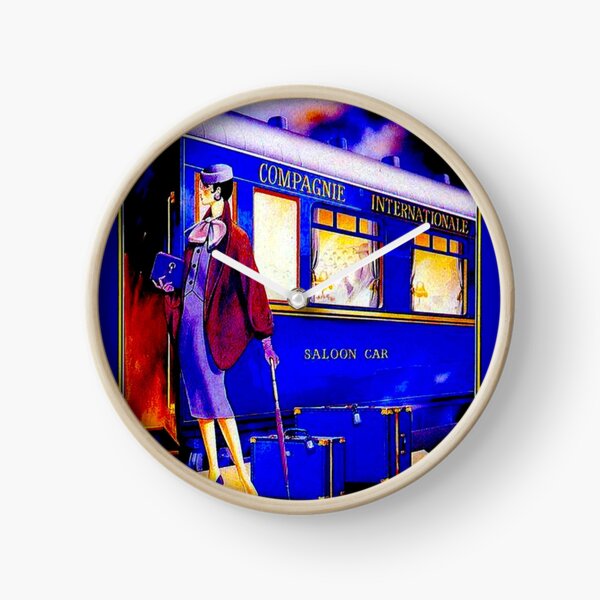 Item preview, ORIENT EXPRESS: Vintage Train Passenger Travel Print designed and sold by posterbobs.