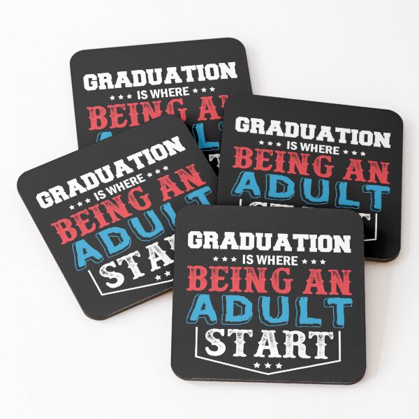 Item preview, Graduation is where being an adult begin vintage designed and sold by Mansn.