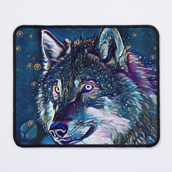 Item preview, ZIDIKA WOLF PAINTING designed and sold by KatisDesign.