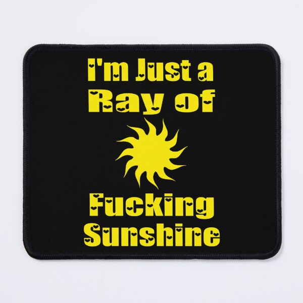 Item preview, I_m Just a Ray of Fucking Sunshine Funny Sarcastic Vintage Gifts designed and sold by SouthPacificS.