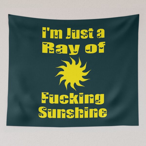 Item preview, I_m Just a Ray of Fucking Sunshine Funny Sarcastic Vintage Gifts         designed and sold by SouthPacificS.
