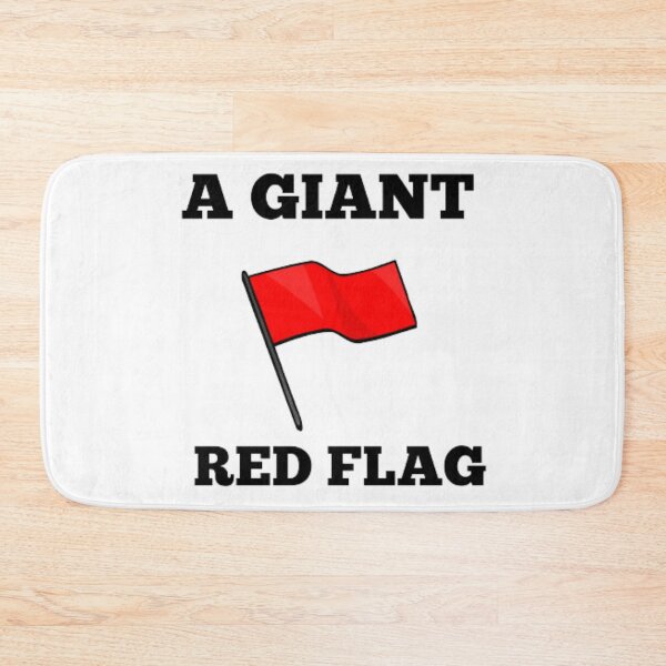 Item preview, A giant red flag- no pun intended designed and sold by Kawaiishizz.