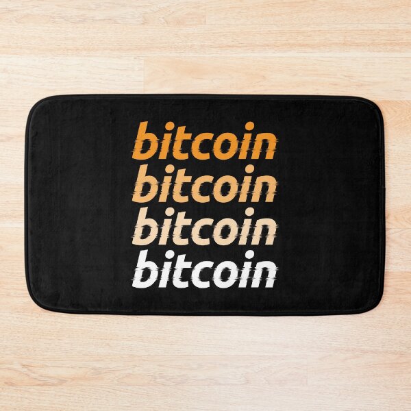 Item preview, Bitcoin BTC Crypto - Distorted Logo designed and sold by CryptoMoods.