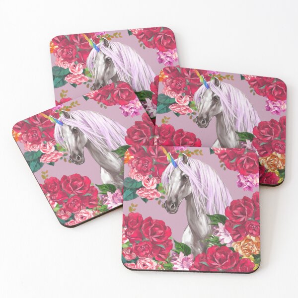 Item preview, Unicorn in Rose Garden designed and sold by bignosework.